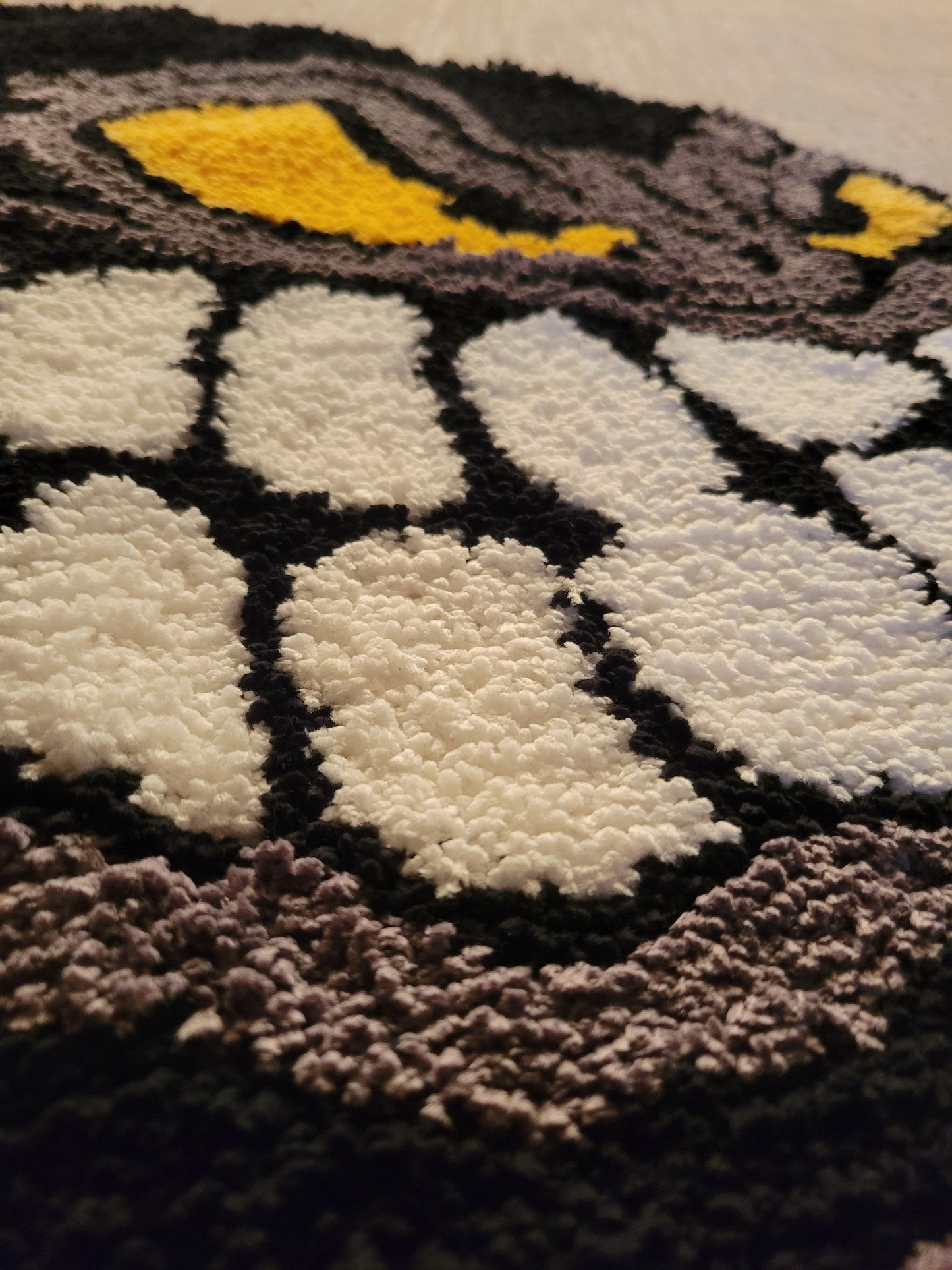 Angry 8 ball Custom Rug