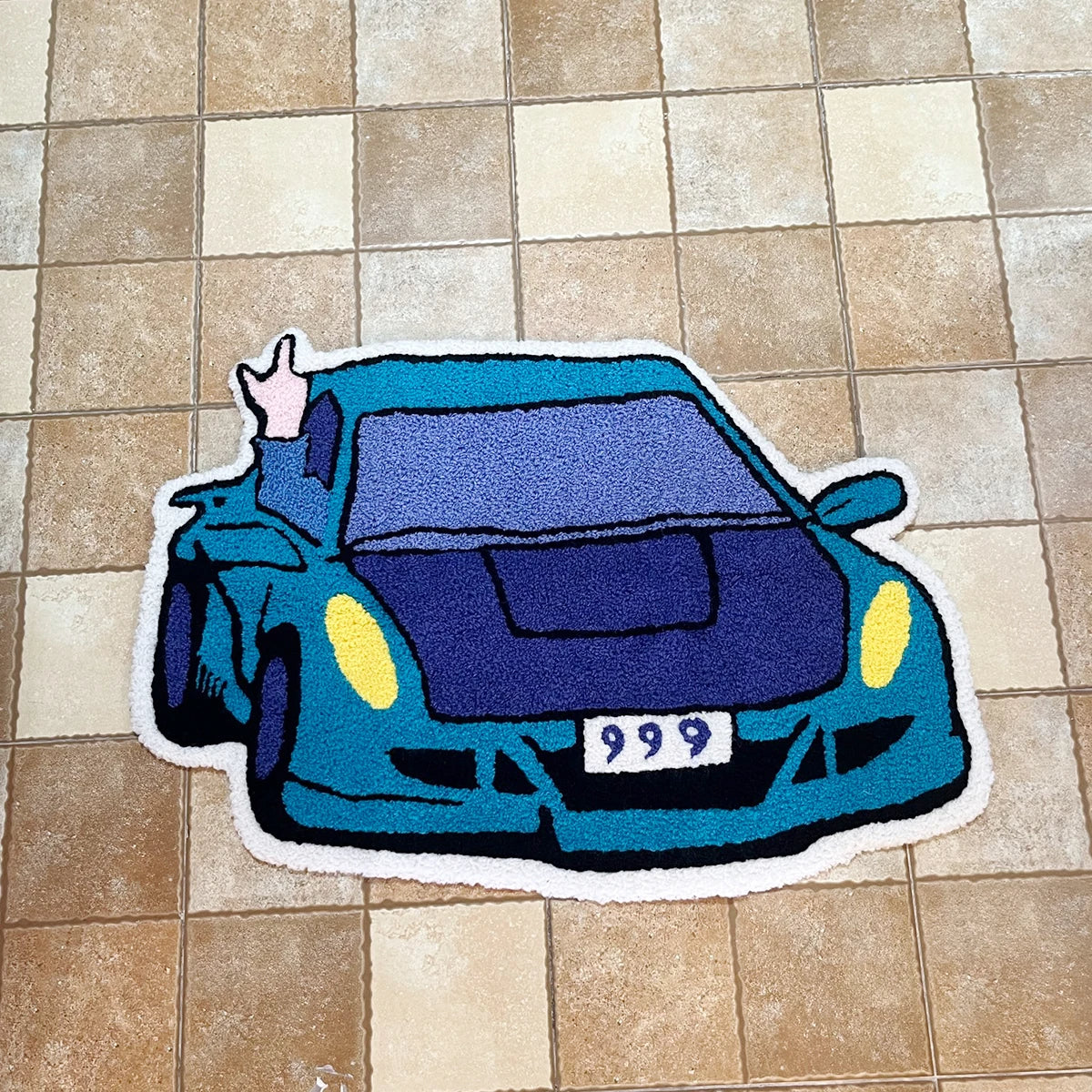 999 Juice Wrld Inspired Custom Album Rug